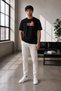 Unisex Oversize Embroidered Bleach Ichigo Kurosaki Design 100% Cotton T-Shirt - 2