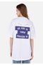 Comfort Fit Round Neck Women's White Short Sleeve T-Shirt - 2