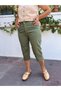 Lycra Gabardine Capri Green