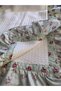 100% Cotton Mother's Bedding Set Baby Pique (80X120 with Ruffles 95X130) Duvet Cover (80X120) Sheet (120X150) Pillowcase (35X45) (Oeko-Tex Certified) Full Set - 2
