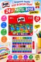 24-Piece Crayon Set with Bag 24 Colors Oil Pastel Crayons for School Art and Hobby