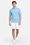Men Slim Fit Short Sleeve Training T-Shirt, Blue - 2