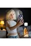 360° Rotating Magnetic Phone Fill Light with Mirror, Low-Light Video Selfie Ring Light for iPhone & Android - 2