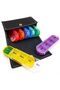 7-Day Pill Box with 28 Removable Compartments, Portable Leather Pill Box/Pill Box - 3