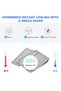 3 - cooling towels, fitness towels, and quick - drying towels, made of microfiber, with a portable silicone sleeve, quick - drying and cooling... - 3
