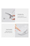 This bedside clip-on lamp features a clip & as a bedside reading lamp - It has touch controls - & three modes - including white - 3