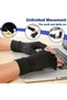Weightlifting gloves, gym protective gear, exercise and fitness training copper fiber gloves - M - 4