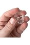 6 - pc Transparent Door Handle Stoppers and Protectors. These door handle stoppers are designed to protect walls and furniture. for bathrooms,... - 3