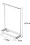 Metal toothbrush holder, no drilling required, multi-functional, can store toothpaste and razor, stand, bathroom accessory. - 3