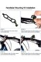 Clip-on headlamp, running light, mini 2-piece set, black, USB-C, 7 lighting modes, camping hiking - 2
