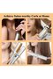 Professional 2-in-1 Portable Ceramic Hair Straightener & Curling Iron, Fast Heating Adjustable Temp Styling Tool - 3