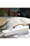 LED clip-on reading light, USB rechargeable, flexible light, suitable for reading - white. - 5