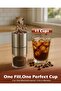 Manual Hand-Crank Coffee Bean Grinder with Ceramic Burrs (5 settings). - 6
