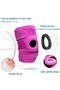 Knee brace, open patella stabilizer with adjustable straps and knee support, suitable for basketball and other sports, 1 piece. - 3