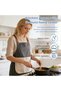 Two Aprons Towel Included Unisex Pockets Cross Straps Detachable Towel for Cooking Baking Washing Dishes Gardening - 5