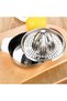 Manual orange and lemon juicer, portable, made of stainless steel, 304, kitchen accessories, citrus fruit tool, 100% citrus press, no manual labor - 4