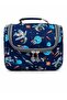 Astronaut Printed Accessories Five-Compartment Orthopedic Bag with Pen Holder and Thermos Lunch Box School Bag Set - 6