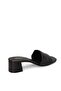 Block Heel Mule Sandals - 3