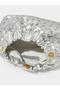 Silver Woven Chain Strap Hand Bag - 5