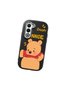 Oppo A5 Compatible Case Camera Protective Black Silicone Couple Phone Case with Bear Pattern - 3