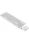 Tastatură + Mouse MK295 Set Wireless Silențios Alb