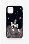 iPhone 11 Compatible Space Astronaut Patterned Silicone Case - 2