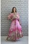 Rochie croi larg Diva - Roz