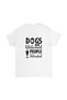 Men's Graphic Printed Cotton T-Shirt Dog Lover Humor Pattern Relaxed Fit Casual Wear Modern Stylish - 2