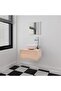 Bathroom Cabinet | Beige | Engineered wood | Compact | Minimalistic