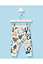 Infant Boys White Sea Animal Printed Track Pants - 4
