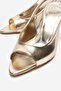 Women's Pointed Toe Open Medium Size 8 cm Heeled Shoes Nicola - 6