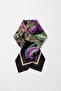 Bandana Floral Pattern Black - 4