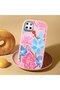 Realme C25/C25S Compatible Shock-Absorbing Camera Protected Pink Silicone Case - 2