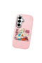 Pink Silicone Case with Shock-Absorbing Camera Protections Compatible with Samsung Galaxy S25 Plus - 3