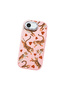 Pink Silicone Case with Shock-Absorbing Camera Protections Compatible with iPhone 16E - 3