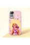 Redmi Note 12 Pro 4g Compatible Shock-Absorbing Camera Protected Pink Silicone Case