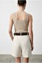 Women's Belt-Detached Shorts - 5