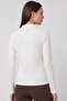 Ribbed Top with Mock Neck and Long Sleeves - 4