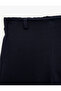 Elastic Waist Cotton Pocket Detailed Balloon Form School Trousers - 5