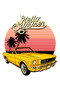 Men's Retro Automobile Graphic Printed Short Sleeve T-Shirt Summer Theme Nostalgic Design Casual Comfortable - 3