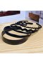 6 solid headbands. - 2