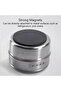 Four-piece magnetic stainless steel seasoning jar set, silver - 3