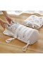 White mesh laundry bag for shoes - 3