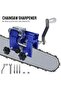 Chain sharpener clamp with 3 carbide blades.