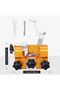 Chain sharpener clamp with 3 carbide blades. - 2