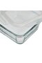 La V Set of 2 Square Locking Glass Storage Containers - 720 Cc - 5