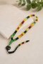 Colorful Beaded Moon and Star Detailed Prayer Beads – Decorative Collectible Handmade Prayer Beads Multi-Colored - 2