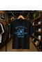Hanolulu Printed 100% Cotton Oversize Loose Regular Fit Crew Neck T-Shirt