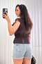 Women's Brown V-Neck Flounce Ruffle Elastic Waist Sleeveless Woven Blouse - 5