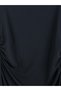Peak New Season Black Square Neck Ruched Bodycon Dress - 7